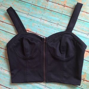 🔥 HP 🔥 {f21} navy crop top